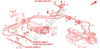 TUBO METALICO INSTALACAO/TUBAGEM (KE,KG) para Honda ACCORD COUPE 2.0I 2 portas automática de 4 velocidades 1996