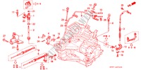 ALAVANCA CONTROLO para Honda ACCORD AERODECK 2.0IES 5 portas automática de 4 velocidades 1994