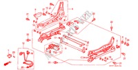 COMP. BANCO FR. (D.)(POTENCIA) para Honda ACCORD AERODECK 2.2IES 5 portas automática de 4 velocidades 1994