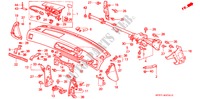 PAINEL INSTRUMENTOS(D.) para Honda ACCORD AERODECK 2.0ILS 5 portas 5 velocidades manuais 1994