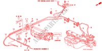 TUBO METALICO INSTALACAO/TUBAGEM para Honda ACCORD AERODECK 2.0IES 5 portas 5 velocidades manuais 1994