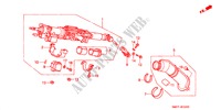 COLUNA DIRECCAO para Honda NSX NSX-T 2 portas automática de 4 velocidades 2000