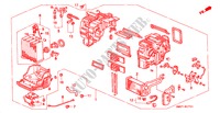 UNIDADE AQUECEDOR(D.) para Honda NSX NSX-T 2 portas automática de 4 velocidades 2000