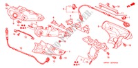 COLECTOR ESCAPE(3.0L) para Honda NSX NSX-T 2 portas automática de 4 velocidades 2004