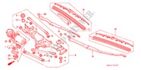 LIMPA PARA BRISAS (D.) para Honda NSX NSX-T 2 portas automática de 4 velocidades 2002