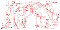 AR CONDICIONADO(MANGUEIRAS/TUBOS) (LH) (2.0L) (2.4L) para Honda CR-V ELEGANCE/SPORT 5 portas 6 velocidades manuais 2008