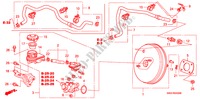 BOMBA PRINCIPAL TRAVOES/ SERVO FREIO(LH) (1) para Honda CR-V EXECUTIVE 5 portas automática de 5 velocidades 2008