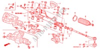 CAIXA DIRECCAO ASSISTIDA(HPS) (D.) para Honda CR-V RVSI 5 portas automática de 5 velocidades 2008