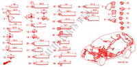 CINTA CABLAGEM/SUPORTE(LH)(1) para Honda CR-V DIESEL 2.2 EXECUTIVE 5 portas 6 velocidades manuais 2007