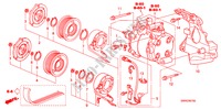 AR CONDICIONADO(2.0L)(COMPRESSOR) para Honda CR-V ELEGANCE/LIFESTYLE 5 portas automática de 5 velocidades 2010