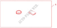 BASS SYSTEM para Honda CR-V DIESEL 2.2 ES 5 portas automática de 5 velocidades 2010