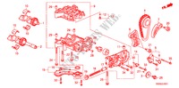 BOMBA OLEO(DIESEL)('10) para Honda CR-V DIESEL 2.2 ELEGANCE/LIFE 5 portas automática de 5 velocidades 2010