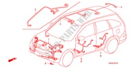 CABLAGEM(D.)(2) para Honda CR-V DIESEL 2.2 SE 5 portas 6 velocidades manuais 2009
