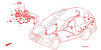 CABLAGEM(D.)(4) para Honda CR-V EX 5 portas automática de 5 velocidades 2009