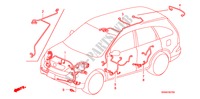 CABLAGEM(LH)(2) para Honda CR-V DIESEL 2.2 COMFORT 5 portas 6 velocidades manuais 2010