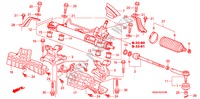 CAIXA DIRECCAO ASSISTIDA(HPS)(LH) para Honda CR-V DIESEL 2.2 S&L PACK 5 portas 6 velocidades manuais 2009