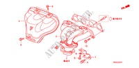 COLECTOR ESCAPE(2.4L) para Honda CR-V RVSI 5 portas automática de 5 velocidades 2009