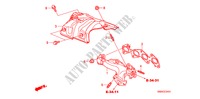 COLECTOR ESCAPE(DIESEL)('10) para Honda CR-V DIESEL 2.2 COMFORT 5 portas 6 velocidades manuais 2010
