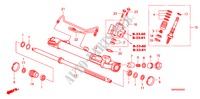 COMP. CAIXA DIRECCAO AS.(HPS)(LH) para Honda CR-V DIESEL 2.2 COMFORT 5 portas automática de 5 velocidades 2010