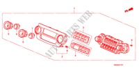 CONTROLO AQUECEDOR(D.) para Honda CR-V DIESEL 2.2 SE 5 portas automática de 5 velocidades 2010