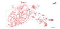 DESENGATE EMBRAIAGEM(DIESEL)('10) para Honda CR-V DIESEL 2.2 EX 5 portas 6 velocidades manuais 2010