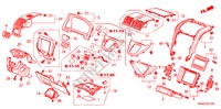 GUARNICAO PAINEL INSTRU.(LADO CONDUTOR)(LH) para Honda CR-V DIESEL 2.2 EXECUTIVE 5 portas automática de 5 velocidades 2010
