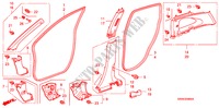 GUARNICAO PILAR para Honda CR-V DIESEL 2.2 COMFORT 5 portas 6 velocidades manuais 2010