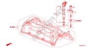 INJETOR(DIESEL)('10) para Honda CR-V DIESEL 2.2 ELEGANCE 5 portas 6 velocidades manuais 2010