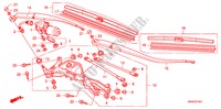 LIMPA PARA BRISAS(D.) para Honda CR-V DIESEL 2.2 SE 5 portas 6 velocidades manuais 2009