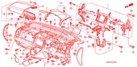 PAINEL INSTRUMENTOS(D.) para Honda CR-V EXECUTIVE 5 portas 6 velocidades manuais 2010