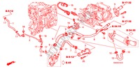 TUBO FLEXIVEL LAVA(DIESEL)('09) para Honda CR-V DIESEL 2.2 RVSI 5 portas 6 velocidades manuais 2009