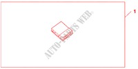 USB ADAPTER para Honda CR-V ELEGANCE/SPORT 5 portas automática de 5 velocidades 2009