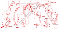 AR CONDICIONADO(MANGUEIRAS/TUBOS)(LH)(2.0L)(2.4L) para Honda CR-V ELEGANCE LIFESTYLE 5 portas automática de 5 velocidades 2011