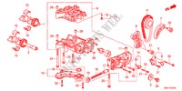 BOMBA OLEO(DIESEL) para Honda CR-V DIESEL 2.2 COMFORT RUNOUT 5 portas automática de 5 velocidades 2011