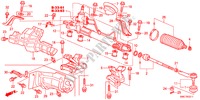 CAIXA DIRECCAO ASSISTIDA(HPS)(D.) para Honda CR-V DIESEL 2.2 EXECUTIVE 5 portas automática de 5 velocidades 2011
