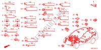 CINTA CABLAGEM/SUPORTE(D.)(1) para Honda CR-V EX 5 portas automática de 5 velocidades 2011