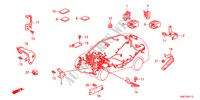 CINTA CABLAGEM/SUPORTE(D.)(2) para Honda CR-V DIESEL 2.2 SE RUNOUT 5 portas 6 velocidades manuais 2011
