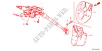 COLUNA DIRECCAO para Honda CR-V DIESEL 2.2 SE 5 portas 6 velocidades manuais 2011