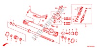 COMP. CAIXA DIRECCAO AS.(HPS)(LH) para Honda CR-V DIESEL 2.2 COMFORT RUNOUT 5 portas 6 velocidades manuais 2011