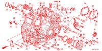 CORPO CAIXA VELOCIDADES(DIESEL) para Honda CR-V DIESEL 2.2 COMFORT 5 portas automática de 5 velocidades 2011