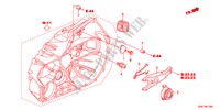DESENGATE EMBRAIAGEM(DIESEL) para Honda CR-V DIESEL 2.2 EX 5 portas 6 velocidades manuais 2011