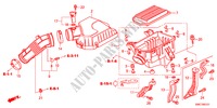 FILTRO AR(2.4L) para Honda CR-V RV-I 5 portas 6 velocidades manuais 2011