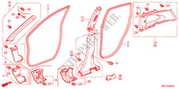 GUARNICAO PILAR para Honda CR-V DIESEL 2.2 ELEGANCE LIFE 5 portas 6 velocidades manuais 2011