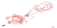 LUZ NEVOEIRO(2) para Honda CR-V EX 5 portas automática de 5 velocidades 2011