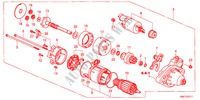 MOTOR ARRANQUE(DENSO)(2.4L) para Honda CR-V 2.4 EXECUTIVE 5 portas 6 velocidades manuais 2011