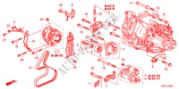 SUPORTE FIXACAO MOTOR(DIESEL) para Honda CR-V DIESEL 2.2 COMFORT RUNOUT 5 portas automática de 5 velocidades 2011