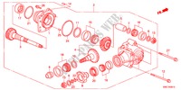 TRANSFERENCIA(2.0L)(2.4L) para Honda CR-V RV-SI 5 portas automática de 5 velocidades 2011