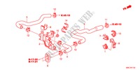TUBO FLEXIVEL LAVA(DIESEL) para Honda CR-V DIESEL 2.2 ELEGANCE 5 portas automática de 5 velocidades 2011