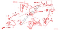 TUBO METALICO INSTALACAO/BOMBA DE VACUO(DIESEL) para Honda CR-V DIESEL 2.2 SE 5 portas 6 velocidades manuais 2011