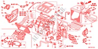 UNIDADE AQUECEDOR(LH) para Honda CR-V RV-SI 5 portas automática de 5 velocidades 2011